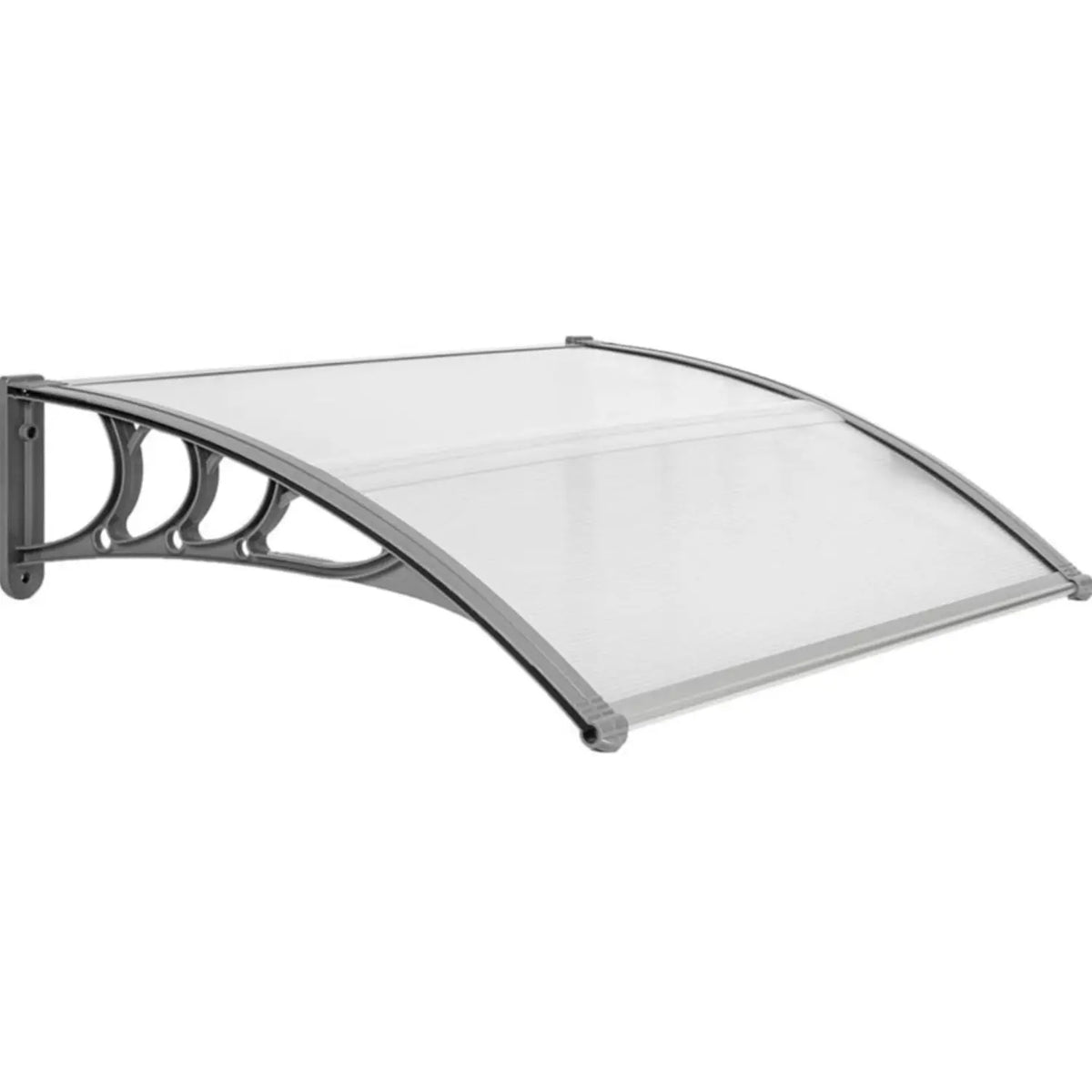 Exterior Door & Window Awning – Polycarbonate Canopy for Rain, Snow & Sun Protection
